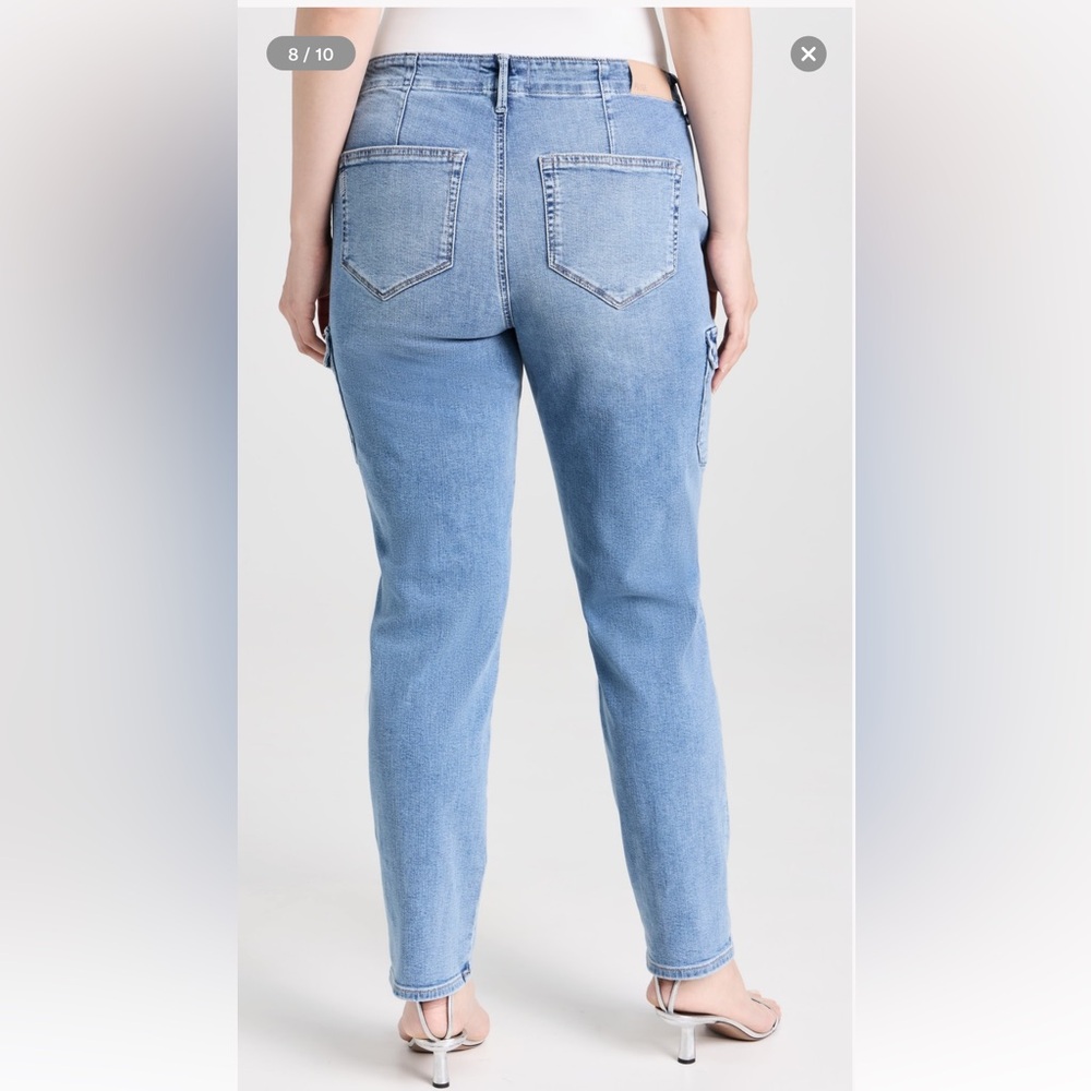 PAIGE Drew Cargo Pockets Jeans Size 28 - Picture 4 of 13